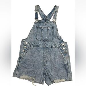 NWT GAP denim shortalls